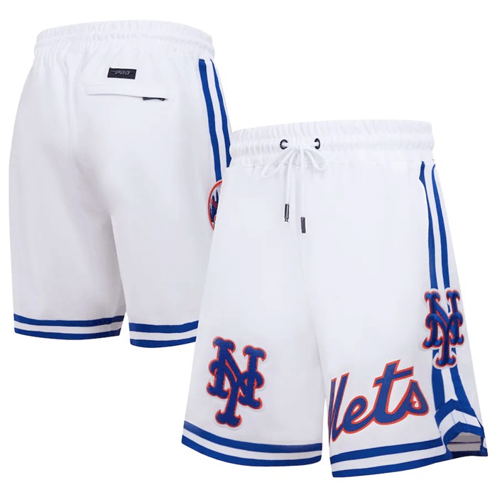 Men's New York Mets White Shorts